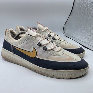 Nike SB Nyjah Free 2.0 Olympic White Mens Size 11.5 Sneaker Shoes Athletic Walk